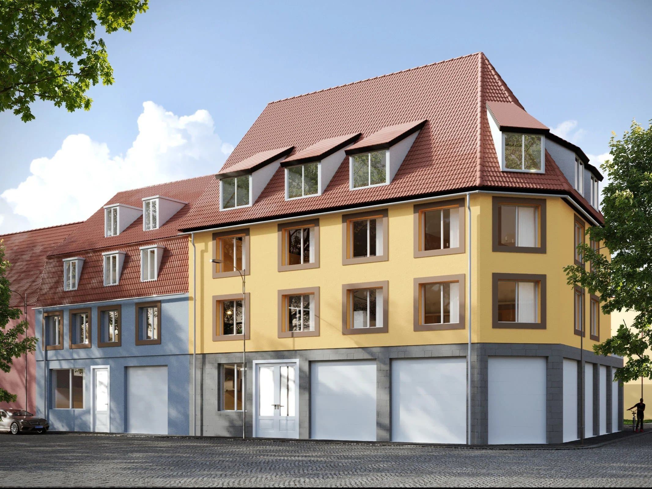 Neubauwohnungen in der Altstadt