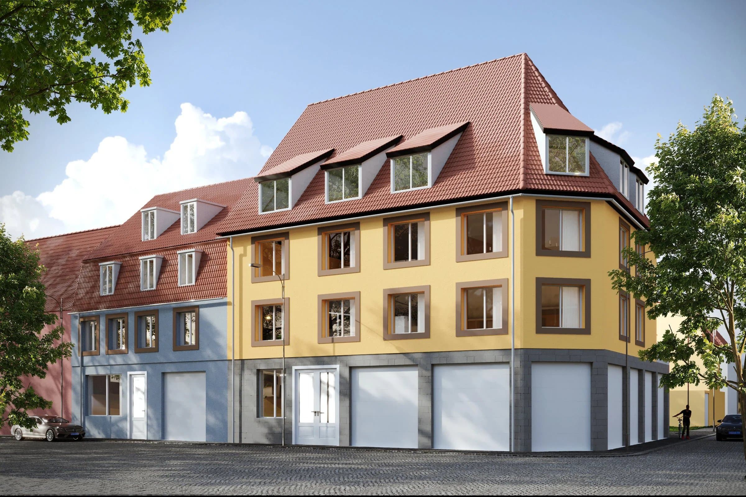 Neubauwohnungen in der Altstadt